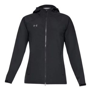 New Under Armour Women’s Waterproof Rain Jacket Black - Size XXS NWT